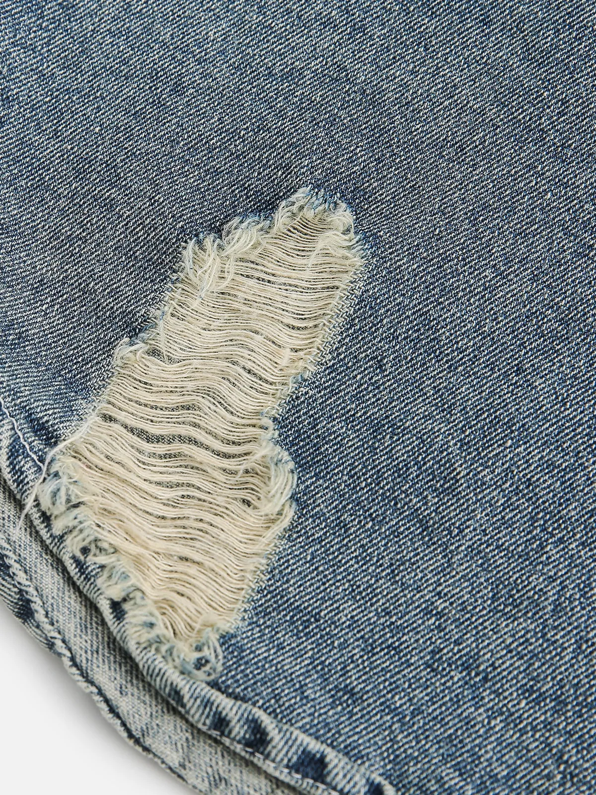 Aelfric Eden Floral Embroidery Denim Shirt sold by Aelfric Eden product image thumbnail 4