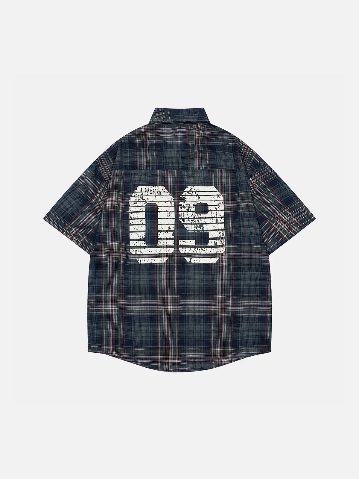 Aelfric Eden Plaid Tie 09 Graphic Shirt sold by Aelfric Eden product image thumbnail 3