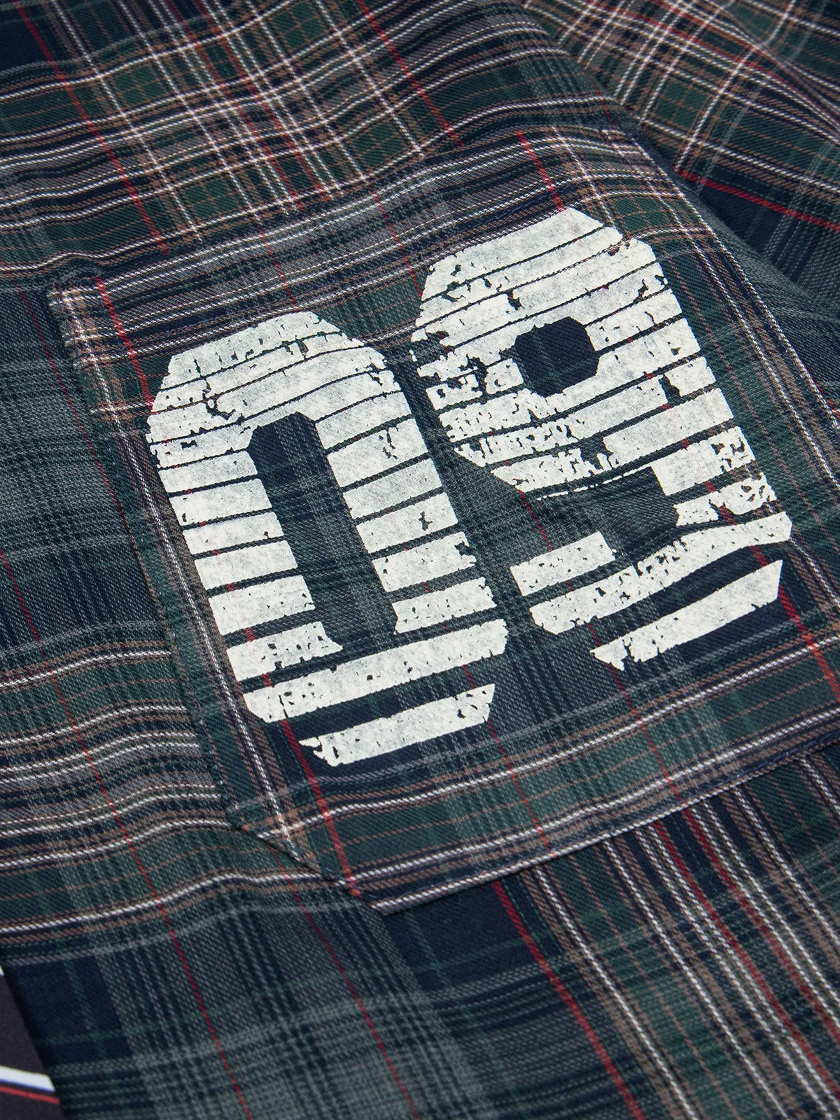 Aelfric Eden Plaid Tie 09 Graphic Shirt sold by Aelfric Eden product image thumbnail 4