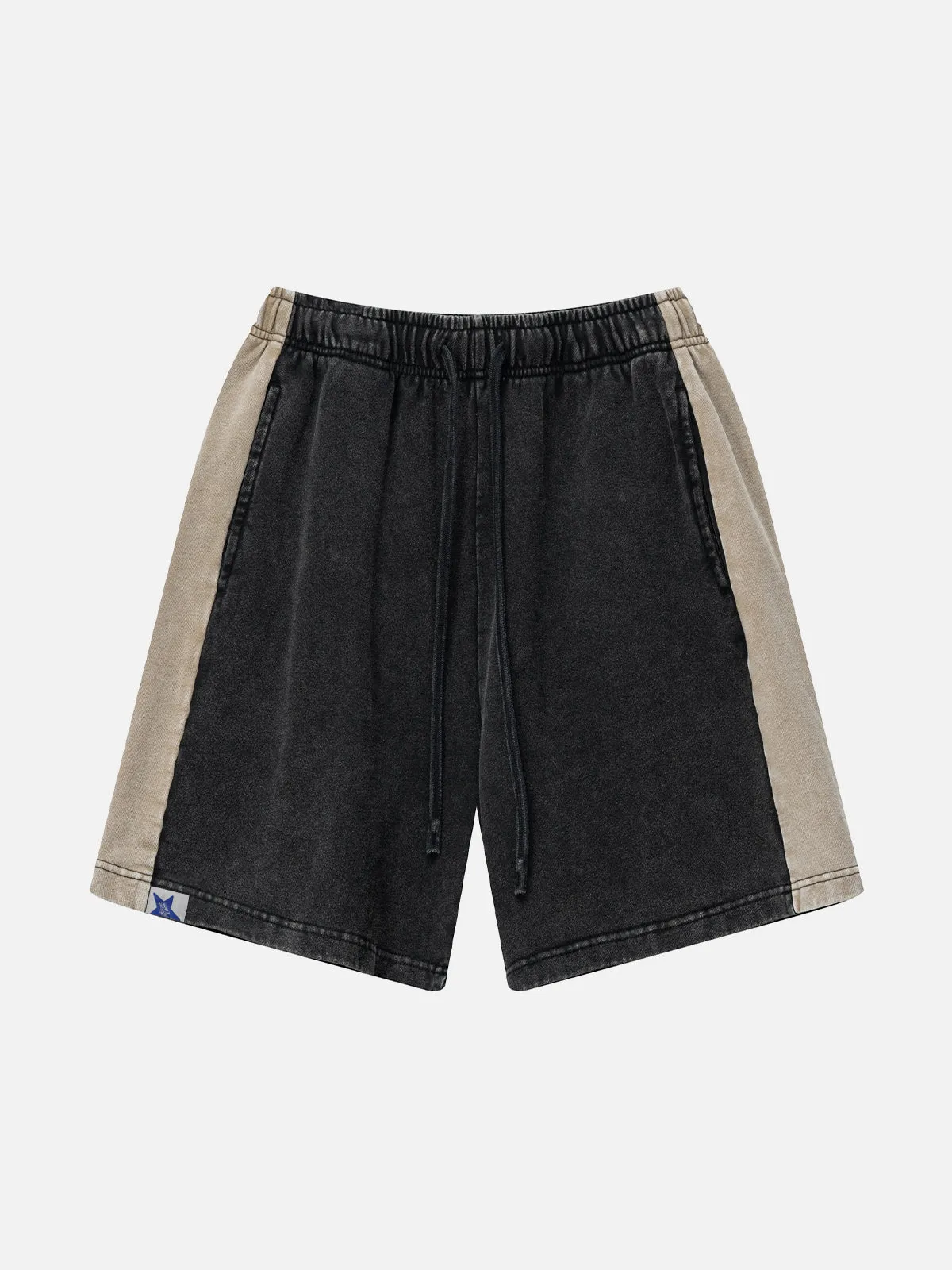 Aelfric Eden Color Blocking Washed Shorts sold by Aelfric Eden product image thumbnail 2