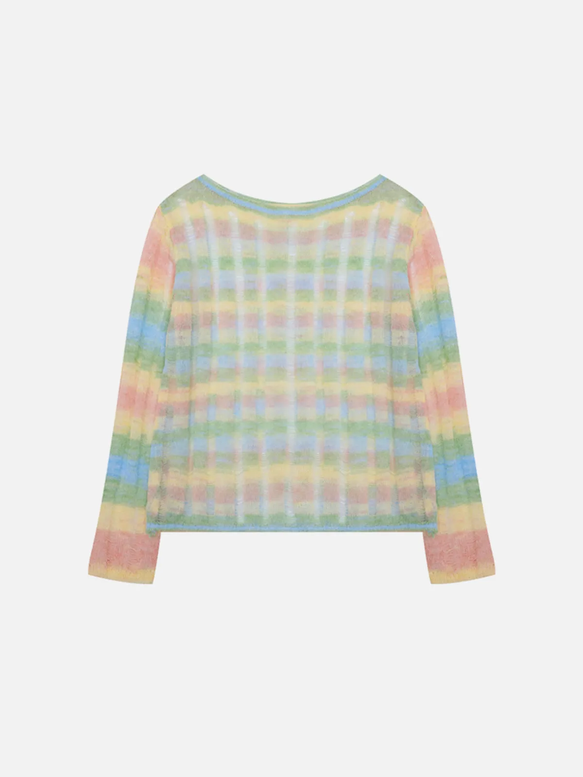 Aelfric Eden Cropped Boxy Gradient Sweater sold by Aelfric Eden