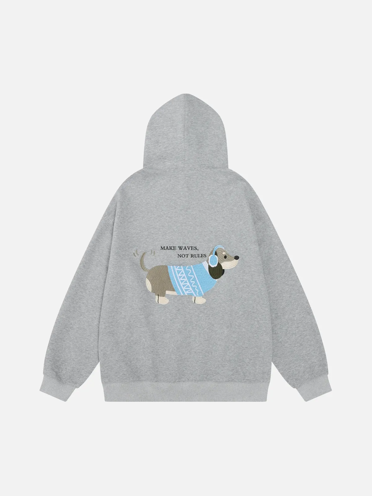 Aelfric Eden Headset Dachshund Graphic Pullover Hoodie sold by Aelfric Eden