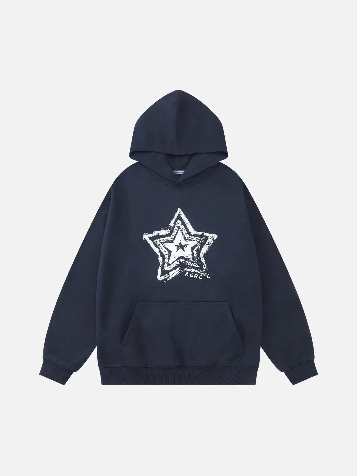 Aelfric Eden Overlapped Star Graphic Hoodie sold by Aelfric Eden