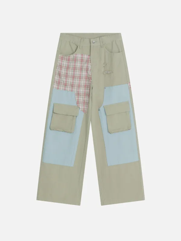 Aelfric Eden Irregular Patchwork Cargo Pants sold by Aelfric Eden
