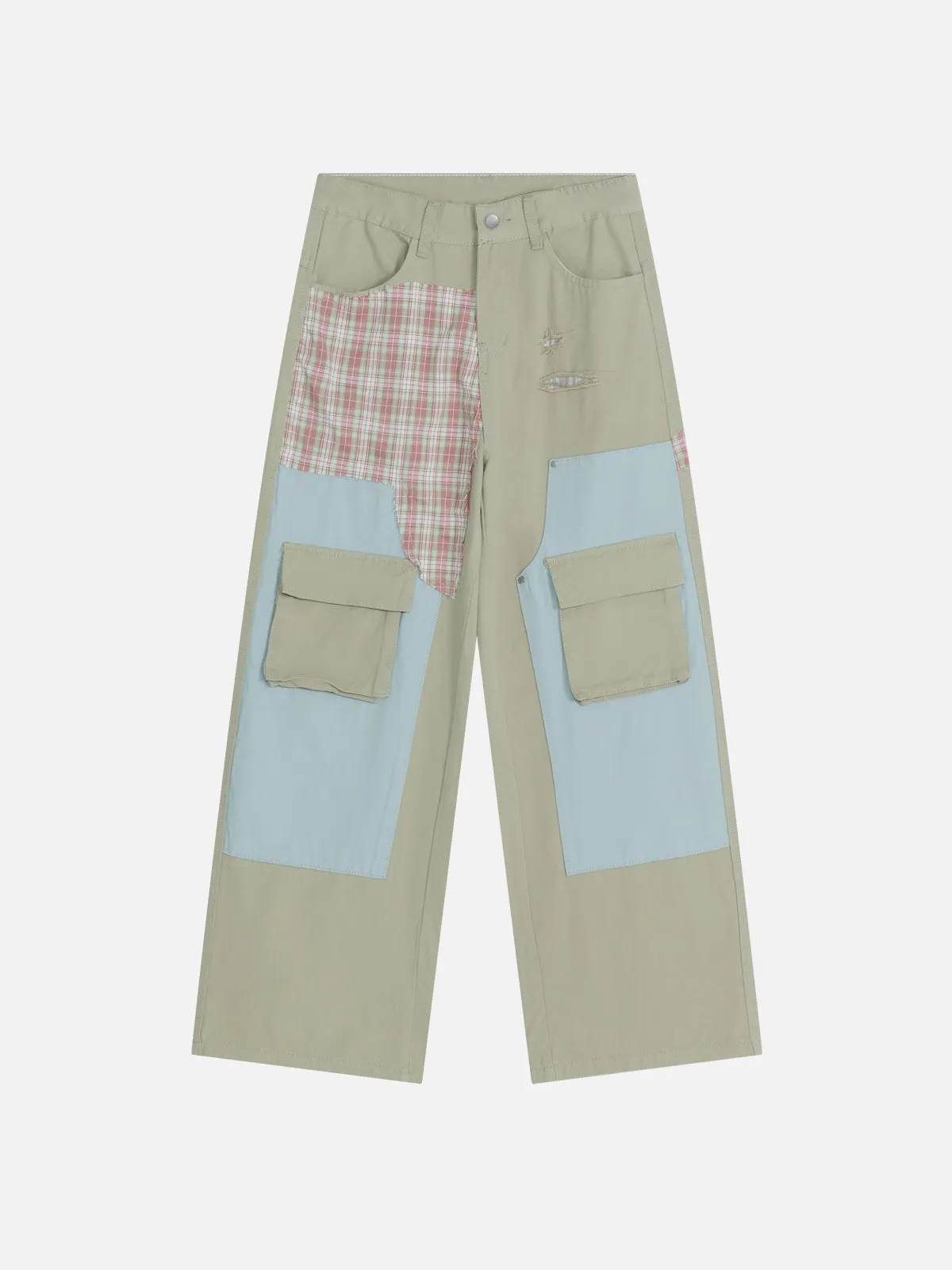 Aelfric Eden Irregular Patchwork Cargo Pants sold by Aelfric Eden