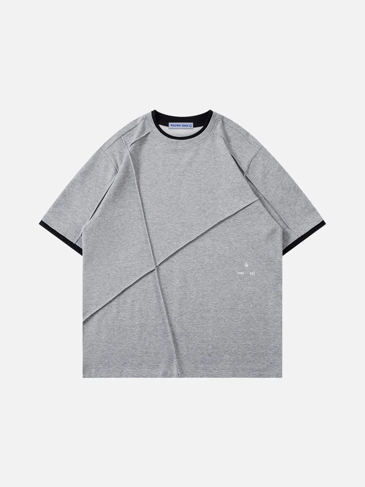 Aelfric Eden Wrinkle Patchwork Two Layer Tee sold by Aelfric Eden