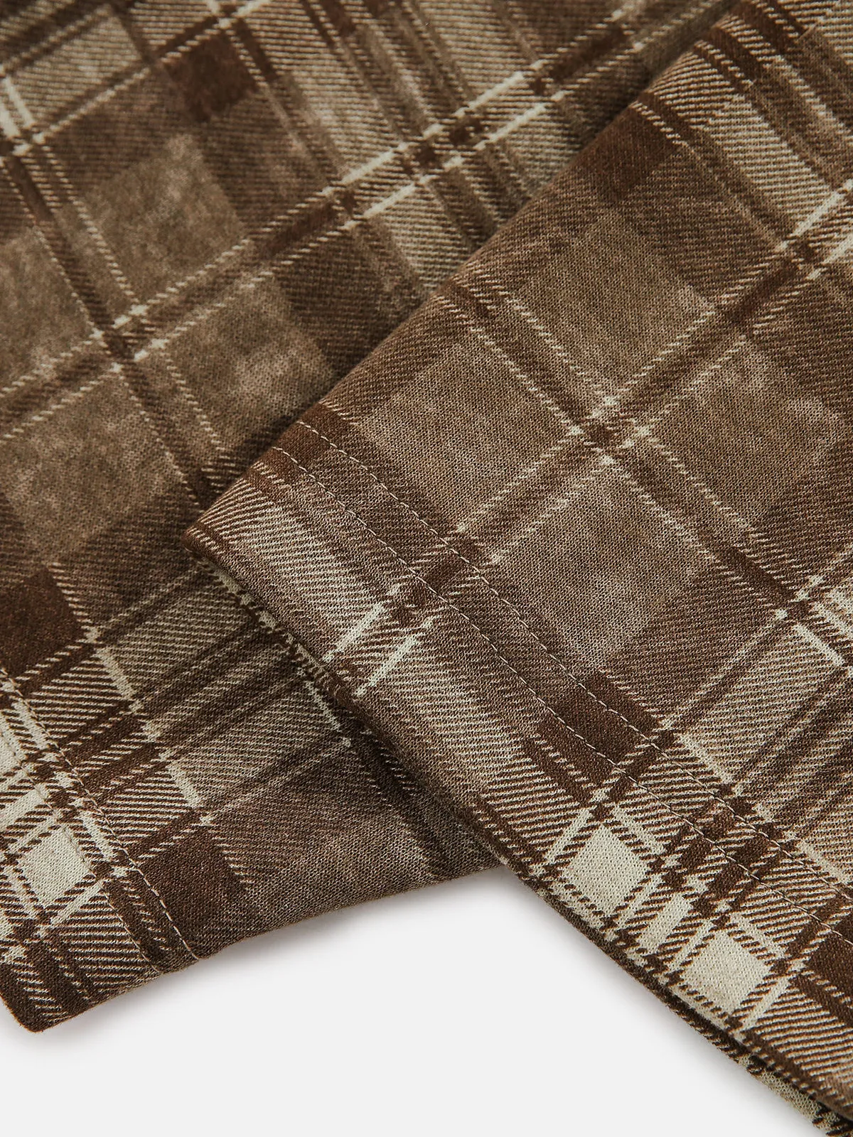 Aelfric Eden Plaid Two Layer Sweatshirt sold by Aelfric Eden product image thumbnail 5