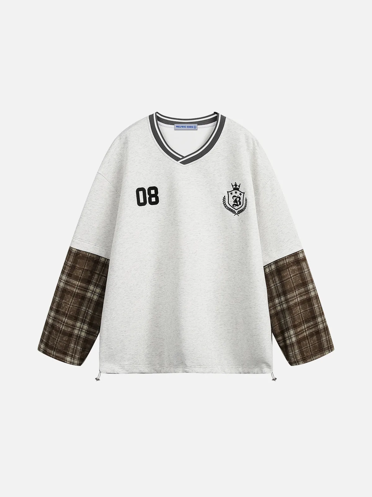 Aelfric Eden Plaid Two Layer Sweatshirt sold by Aelfric Eden