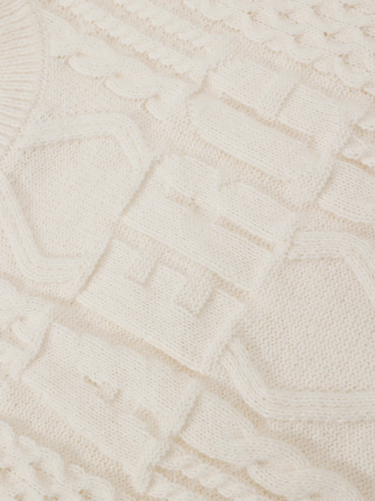 Aelfric Eden Solid Cable Stitch Sweater sold by Aelfric Eden product image thumbnail 4