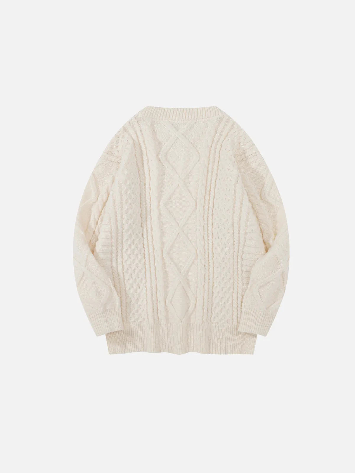 Aelfric Eden Solid Cable Stitch Sweater sold by Aelfric Eden product image thumbnail 2