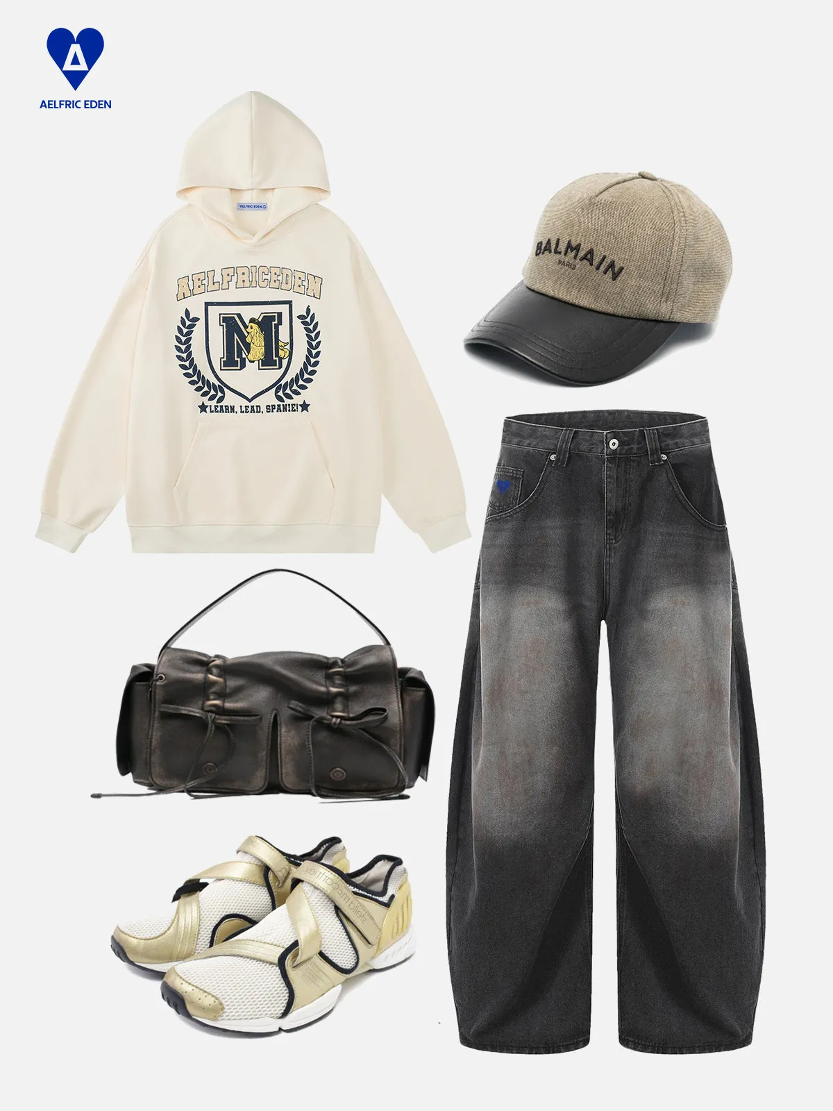 Aelfric Eden Vintage Badge Graphic Hoodie sold by Aelfric Eden product image thumbnail 3