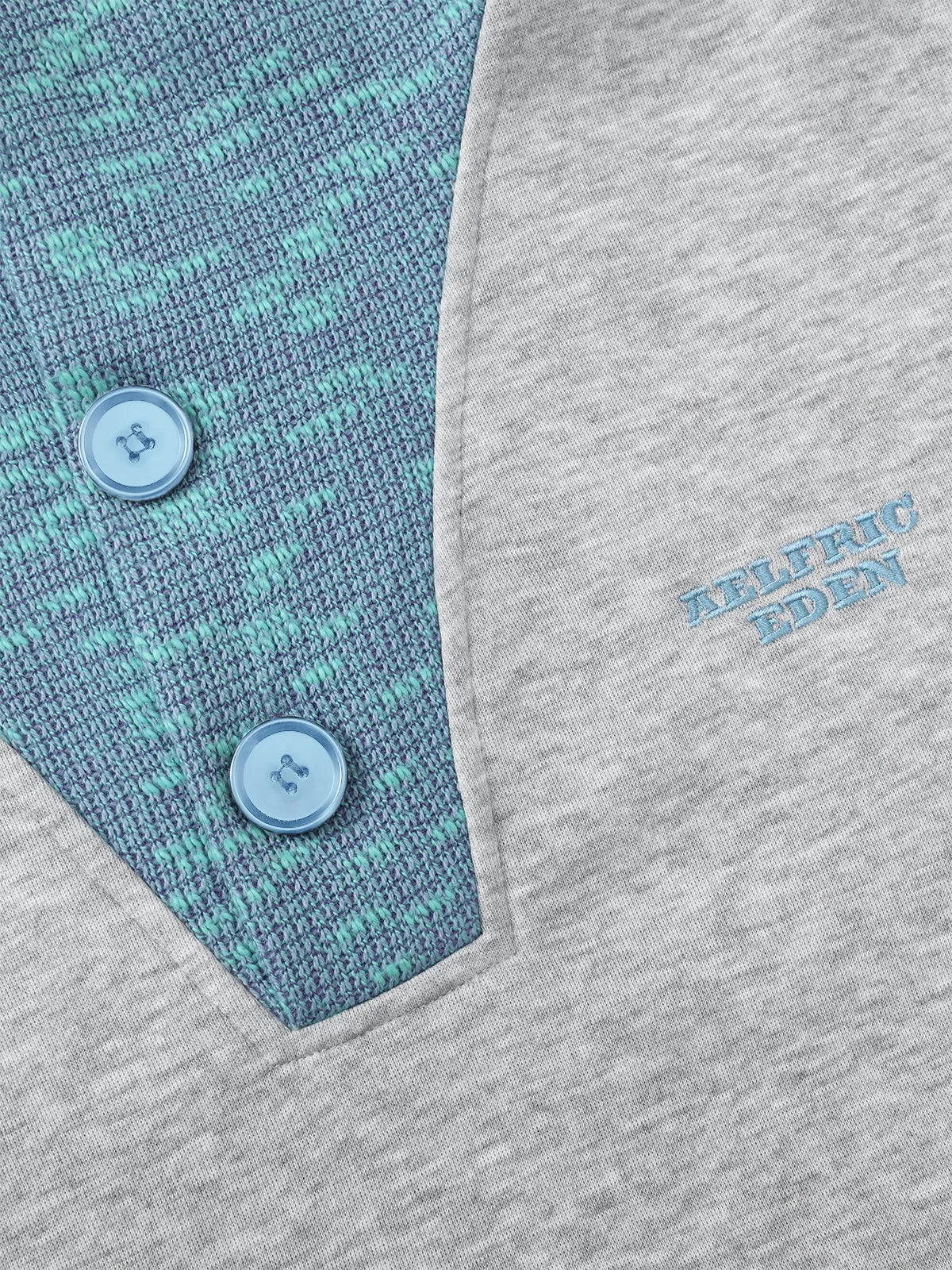 Aelfric Eden Knit Patchwork Hoodie sold by Aelfric Eden product image thumbnail 4