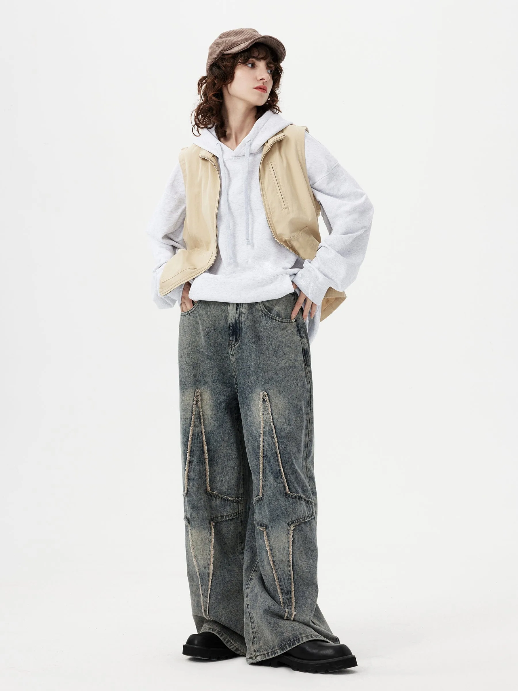Aelfric Eden Star Baggy Jeans sold by Aelfric Eden product image thumbnail 5