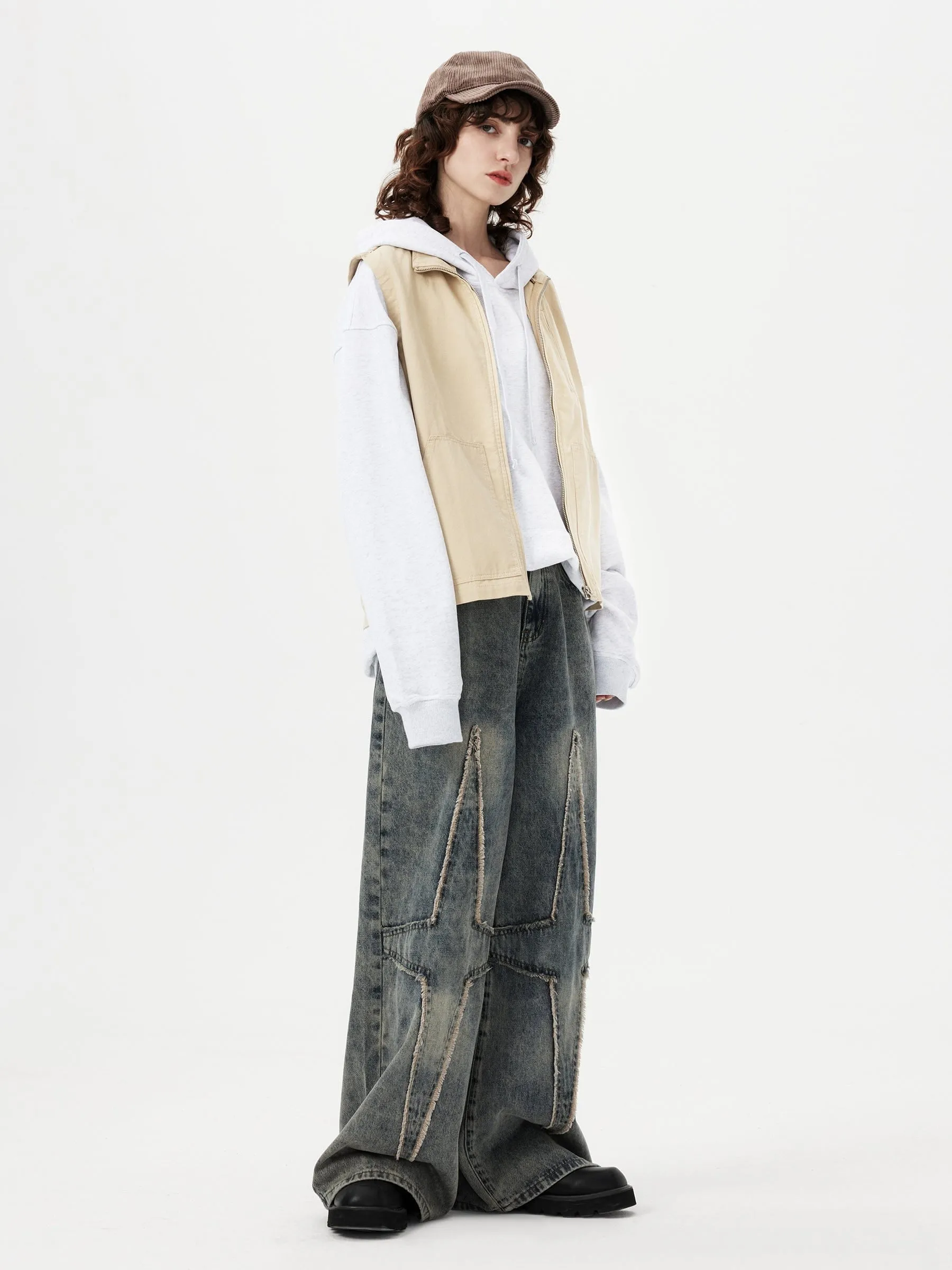 Aelfric Eden Star Baggy Jeans sold by Aelfric Eden product image thumbnail 4