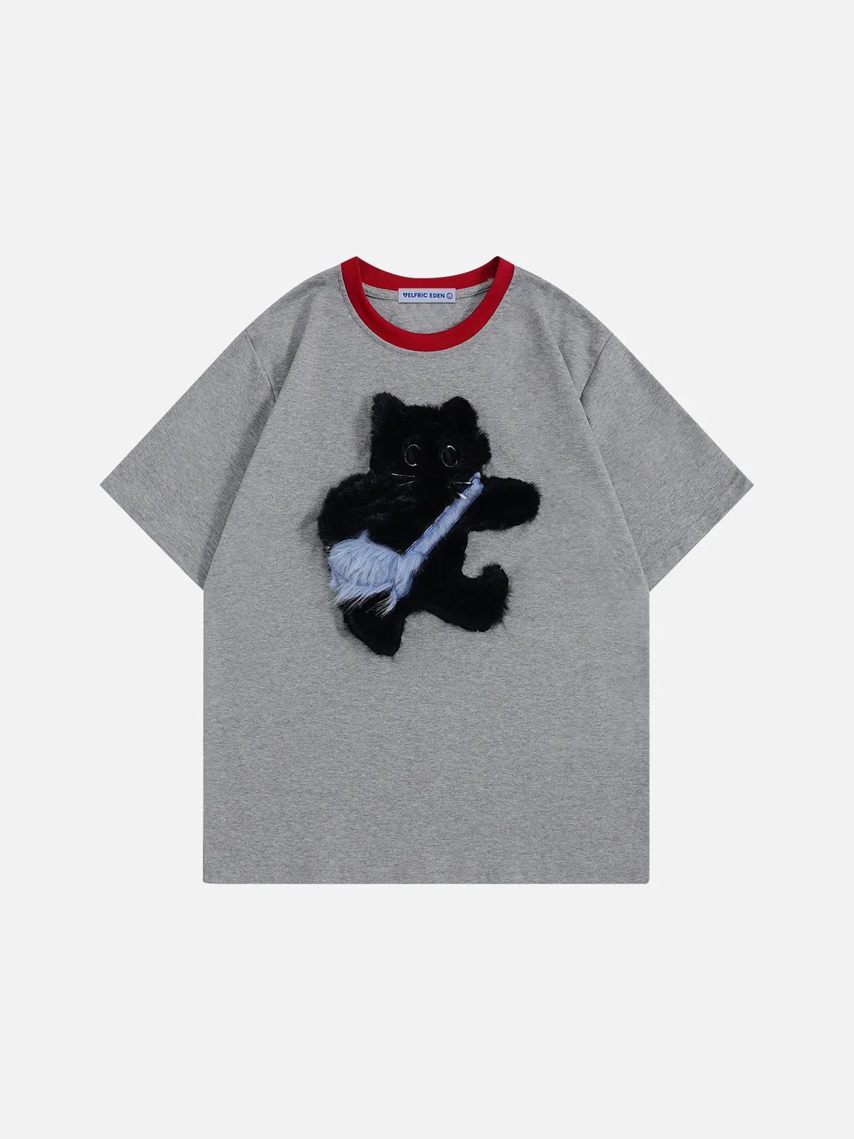 Aelfric Eden 3D Plush Cat Tee sold by Aelfric Eden