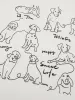 Aelfric Eden Sketch Dog Graphic Tee sold by Aelfric Eden