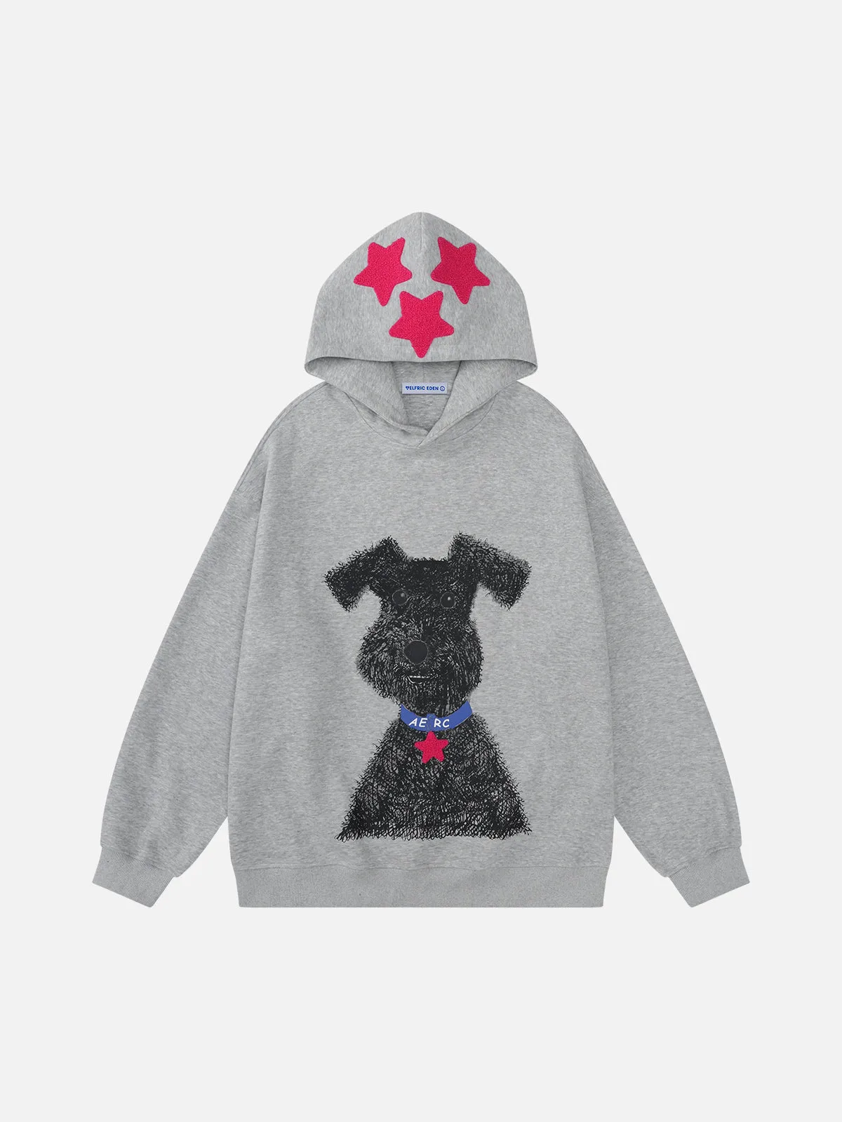 Aelfric eden Graffiti Dog Graphic Oversized Hoodie sold by Aelfric Eden