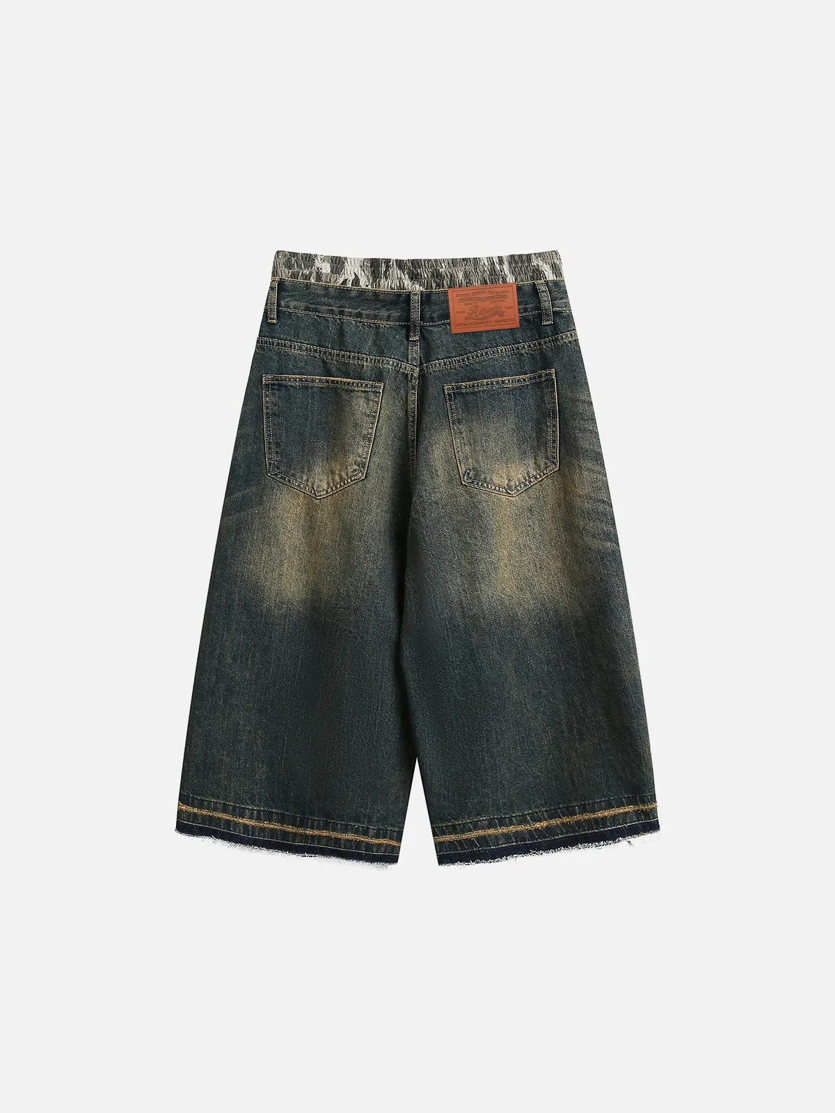 Aelfric Eden Camouflage Double Waist Longline Jorts sold by Aelfric Eden product image thumbnail 2