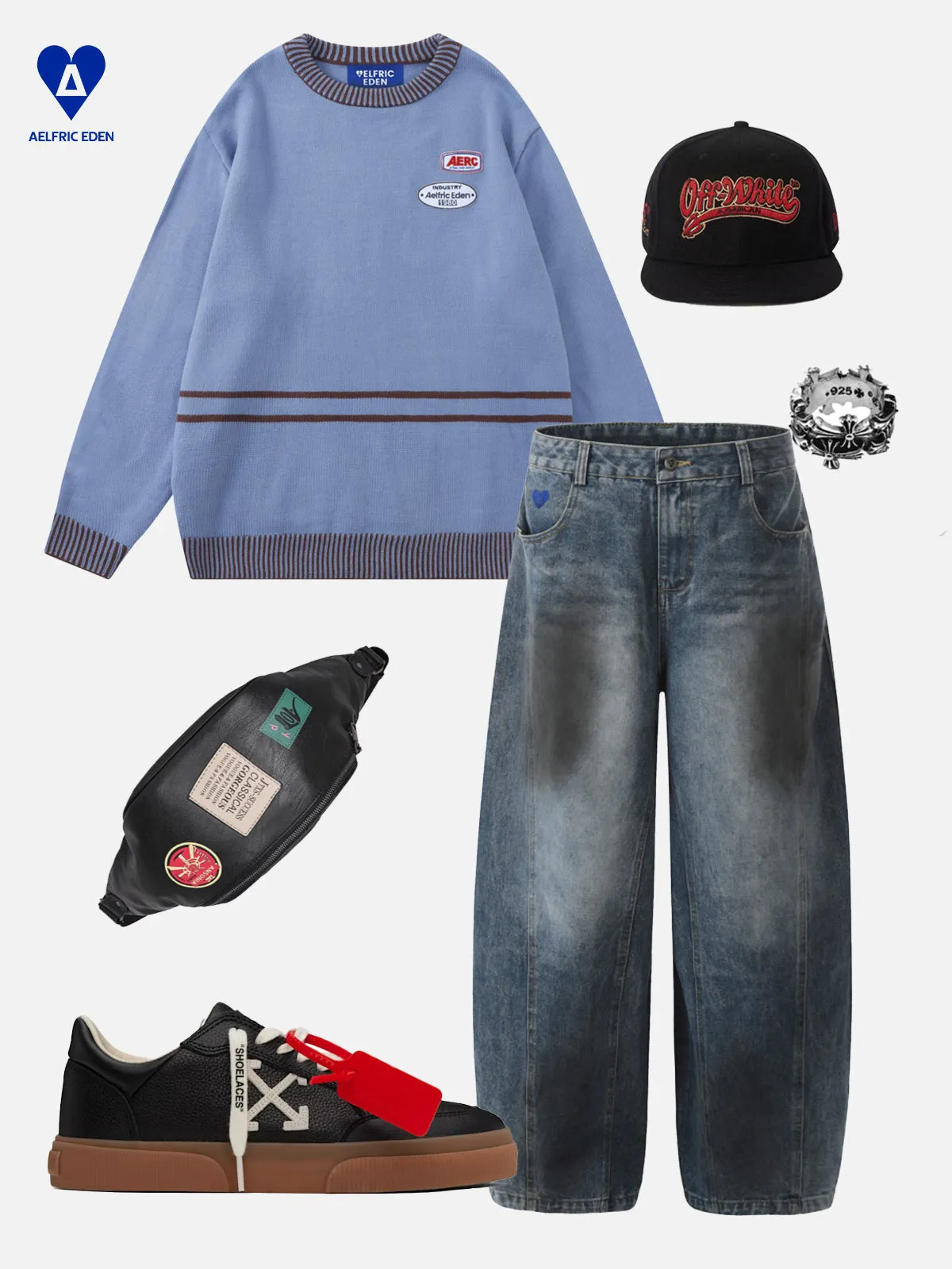 Aelfric Eden Vintage Patch Sweater sold by Aelfric Eden product image thumbnail 3