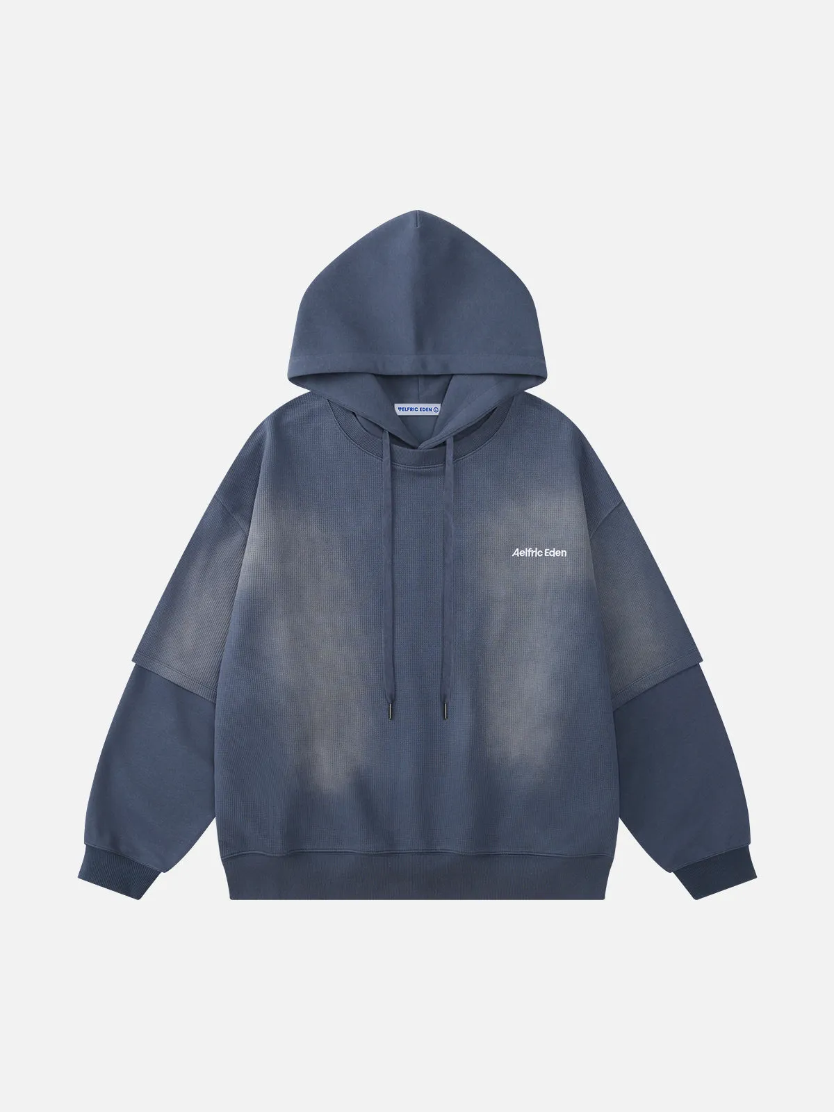Aelfric Eden Distressed Washed Two Layer Hoodie sold by Aelfric Eden product image thumbnail 3