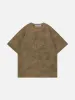 Aelfric Eden Distressed Slogan Print Tee sold by Aelfric Eden