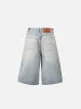 Aelfric Eden Distressed Washed Loose Longline Jorts sold by Aelfric Eden