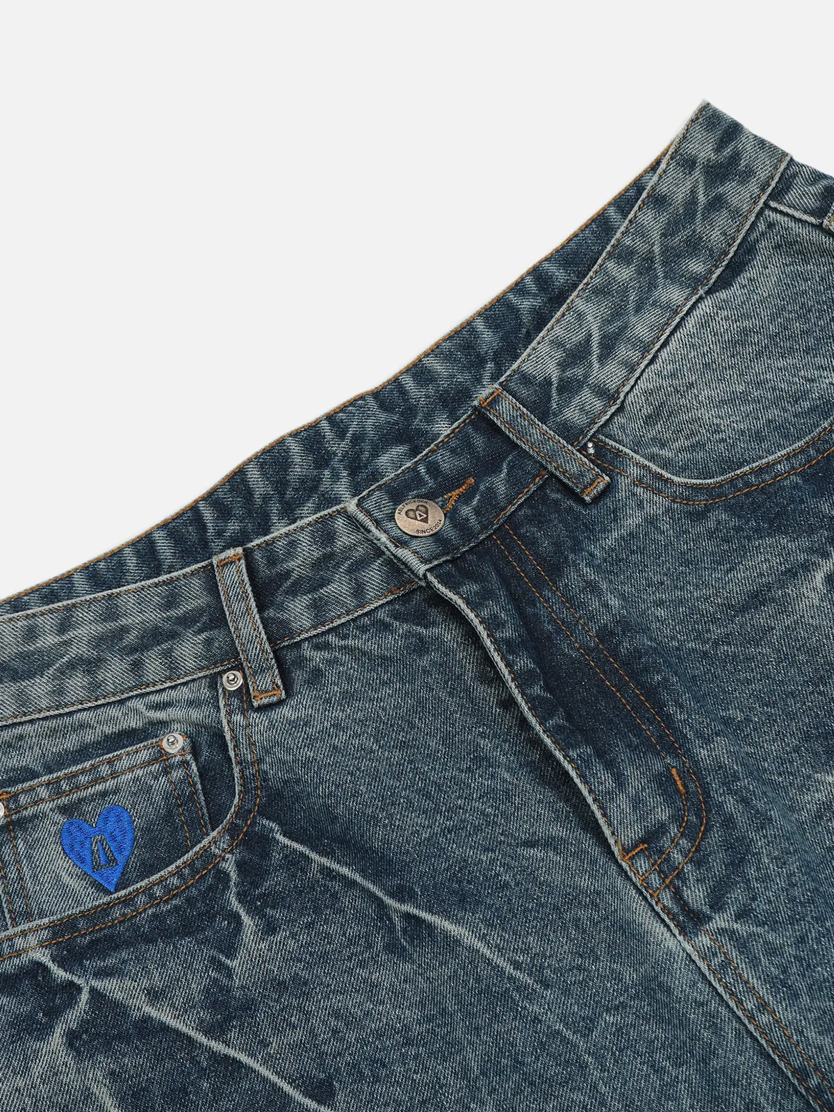 Aelfric Eden Texture Washed Longline Jorts sold by Aelfric Eden product image thumbnail 3