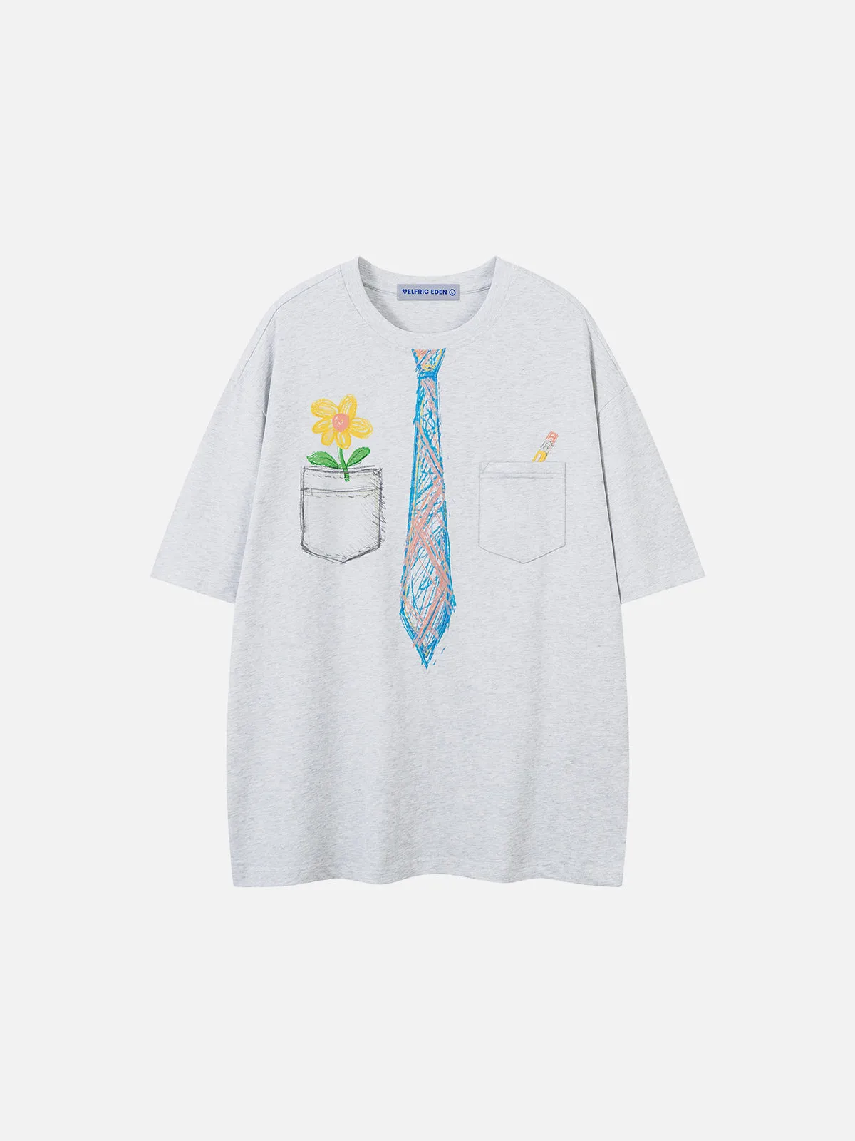 Aelfric Eden Graffiti Necktie Tee sold by Aelfric Eden product image thumbnail 2