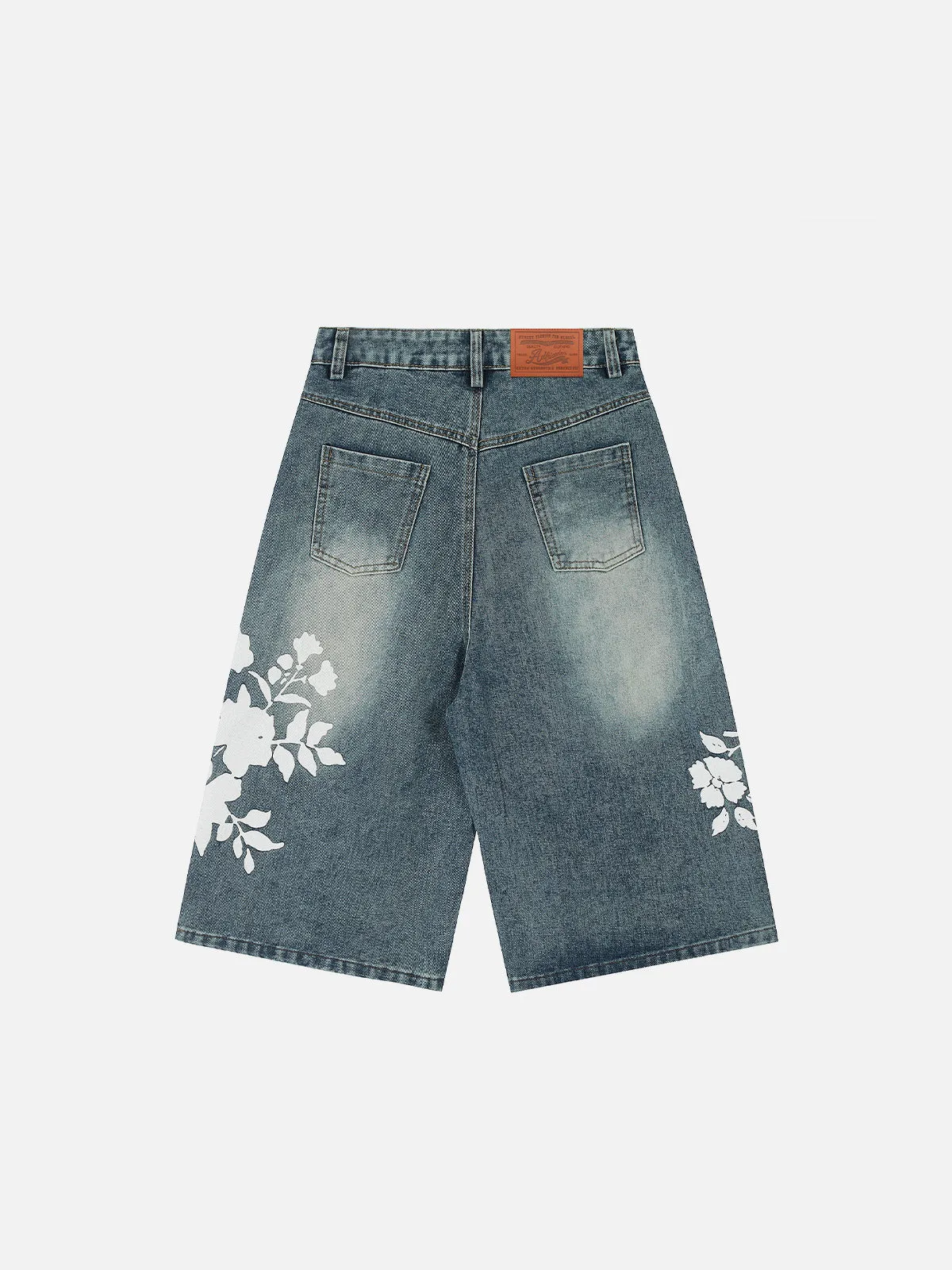 Aelfric Eden Floral Graphic Longline Jorts sold by Aelfric Eden product image thumbnail 2