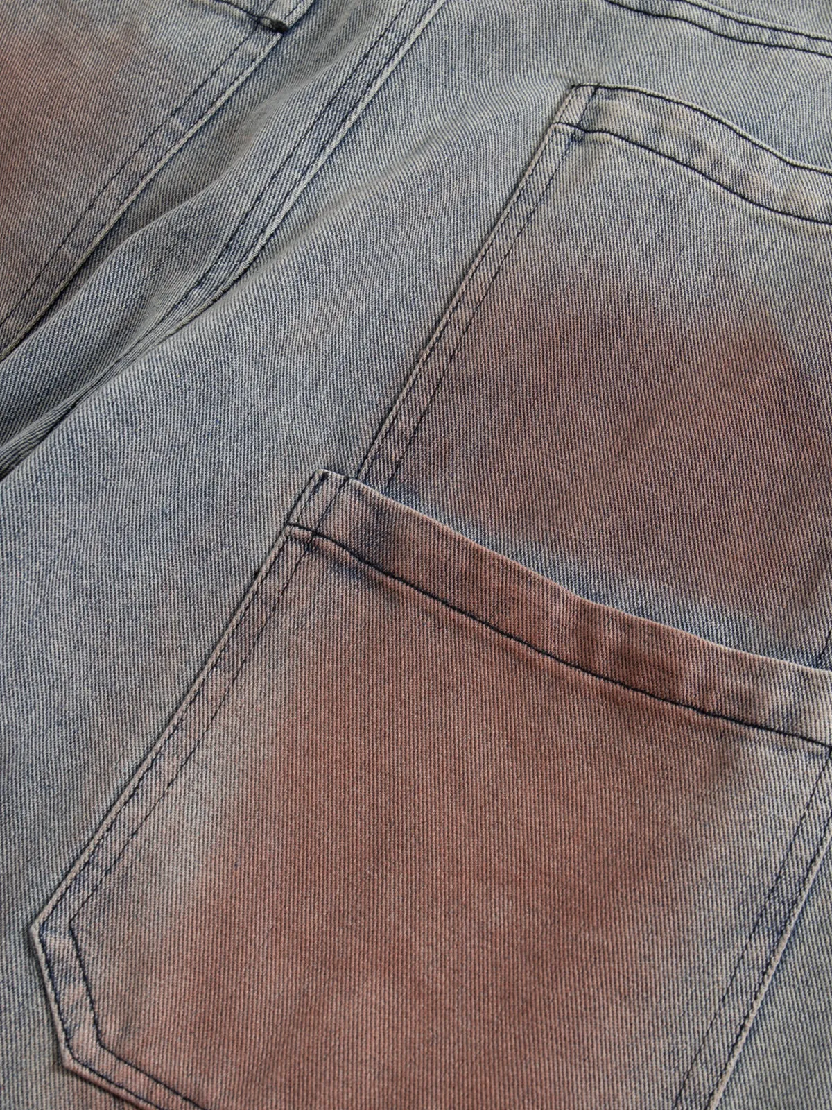 Aelfric Eden Dirty Double Waist Baggy Jeans sold by Aelfric Eden product image thumbnail 3