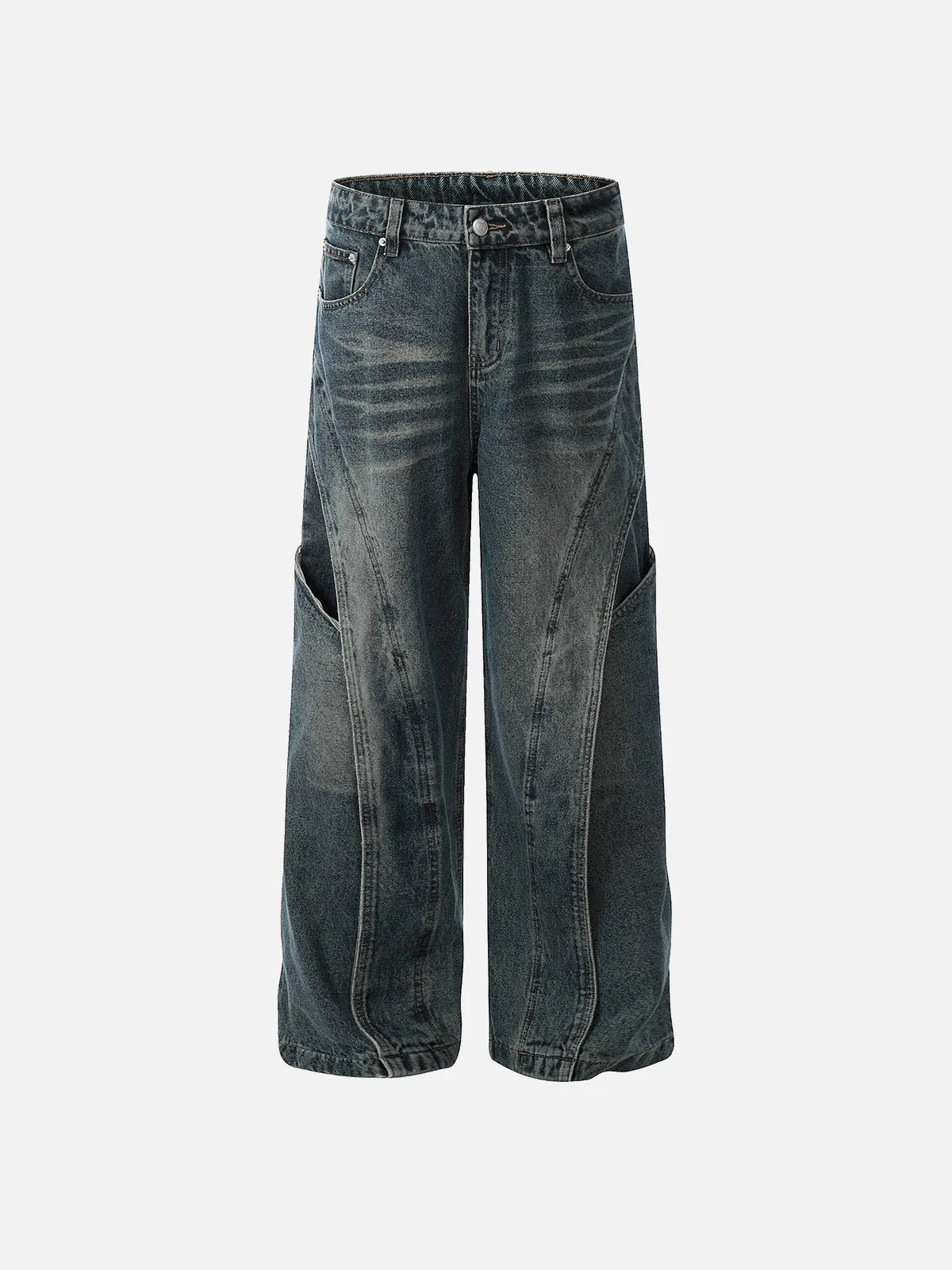 Aelfric Eden Deconstructive Washed Loose Jeans sold by Aelfric Eden