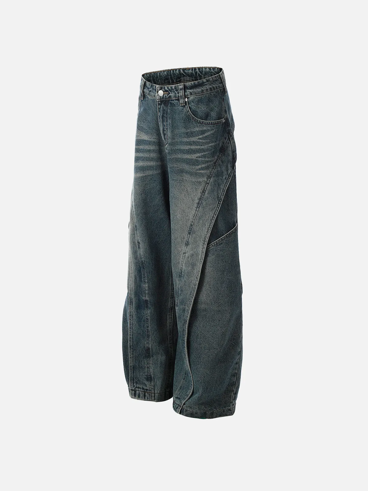 Aelfric Eden Deconstructive Washed Loose Jeans sold by Aelfric Eden product image thumbnail 2