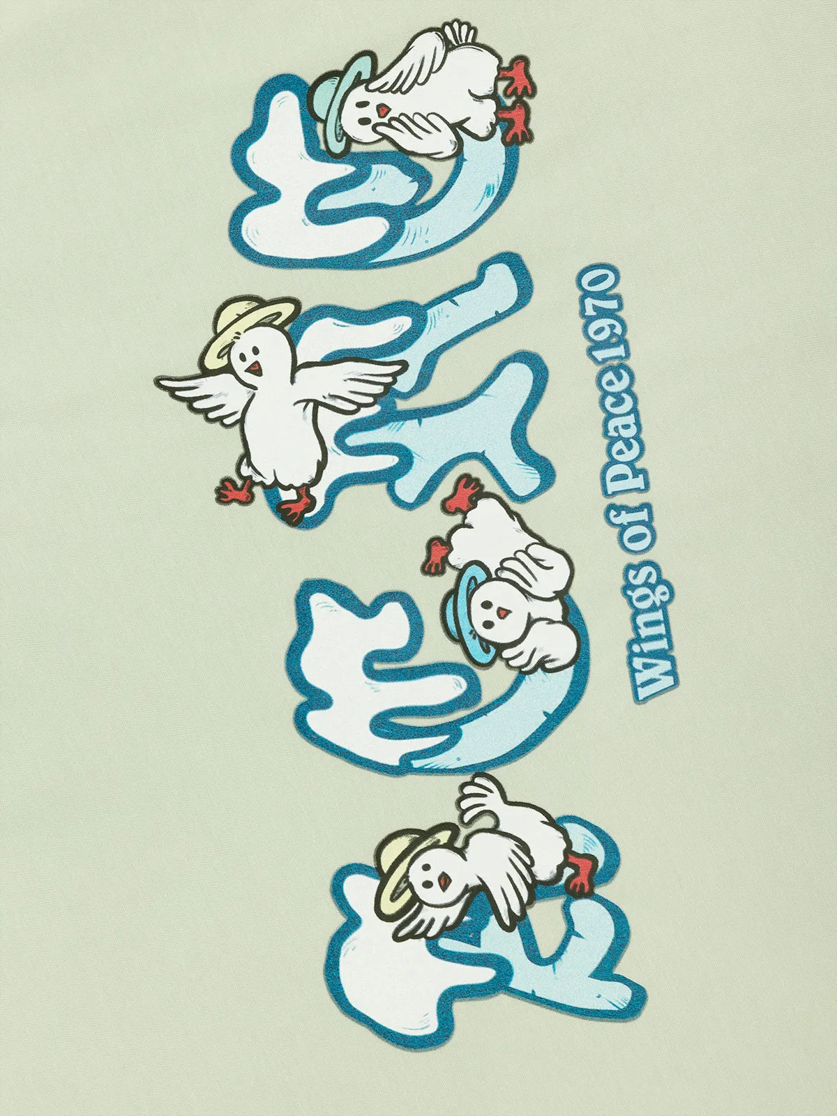 Aelfric Eden Peace Long Sleeve Tee sold by Aelfric Eden product image thumbnail 3