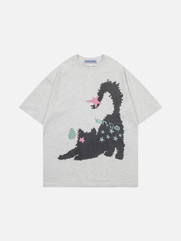 Aelfric Eden Star Cat Graphic Tee sold by Aelfric Eden