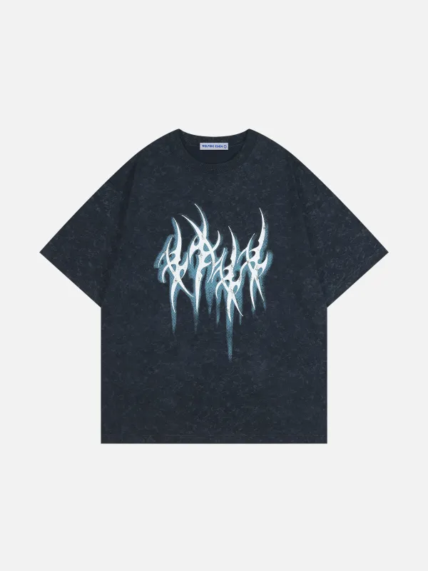 Aelfric Eden Blade Print Washed Tee sold by Aelfric Eden