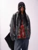 Aelfric Eden Plaid Patchwork Washed Denim Jacket sold by Aelfric Eden
