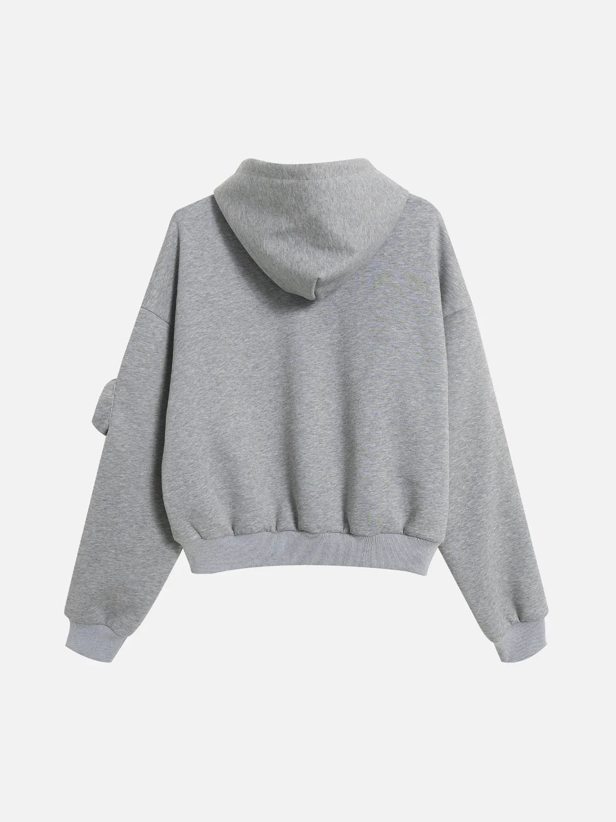 Aelfric Eden Plaid Patchwork Zip Up Hoodie sold by Aelfric Eden product image thumbnail 3