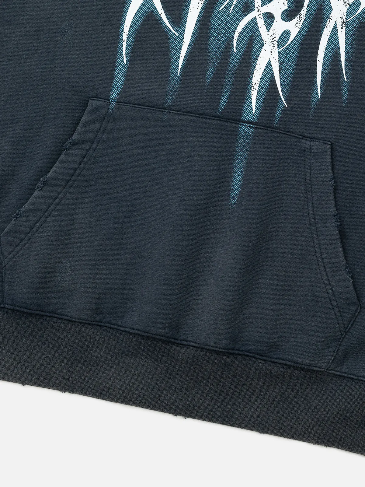 Aelfric Eden Blade Print Washed Pullover Hoodie sold by Aelfric Eden product image thumbnail 4