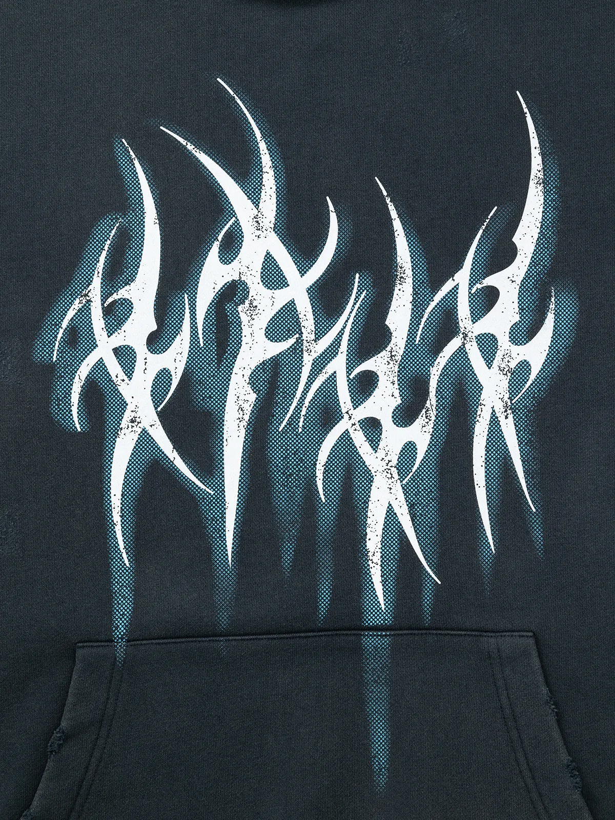 Aelfric Eden Blade Print Washed Pullover Hoodie sold by Aelfric Eden product image thumbnail 3