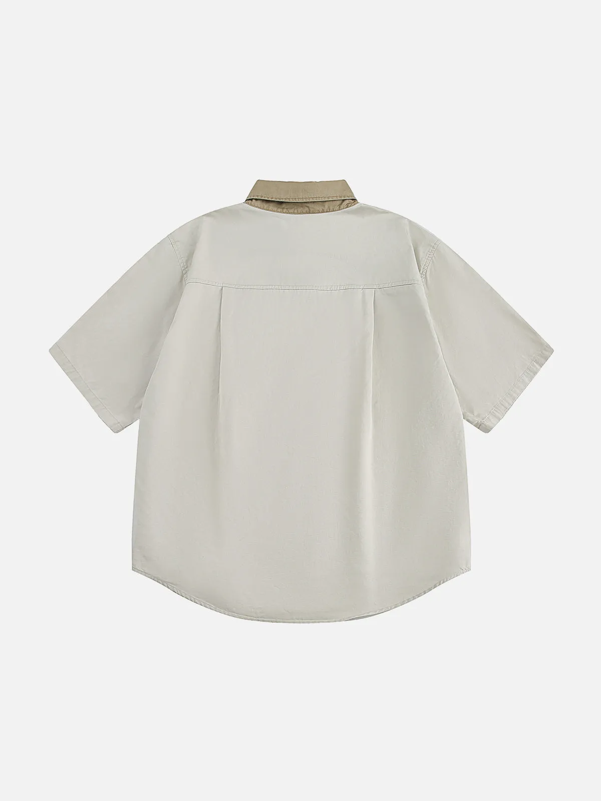 Aelfric Eden Basic Oversized Short Sleeve Shirt sold by Aelfric Eden product image thumbnail 3