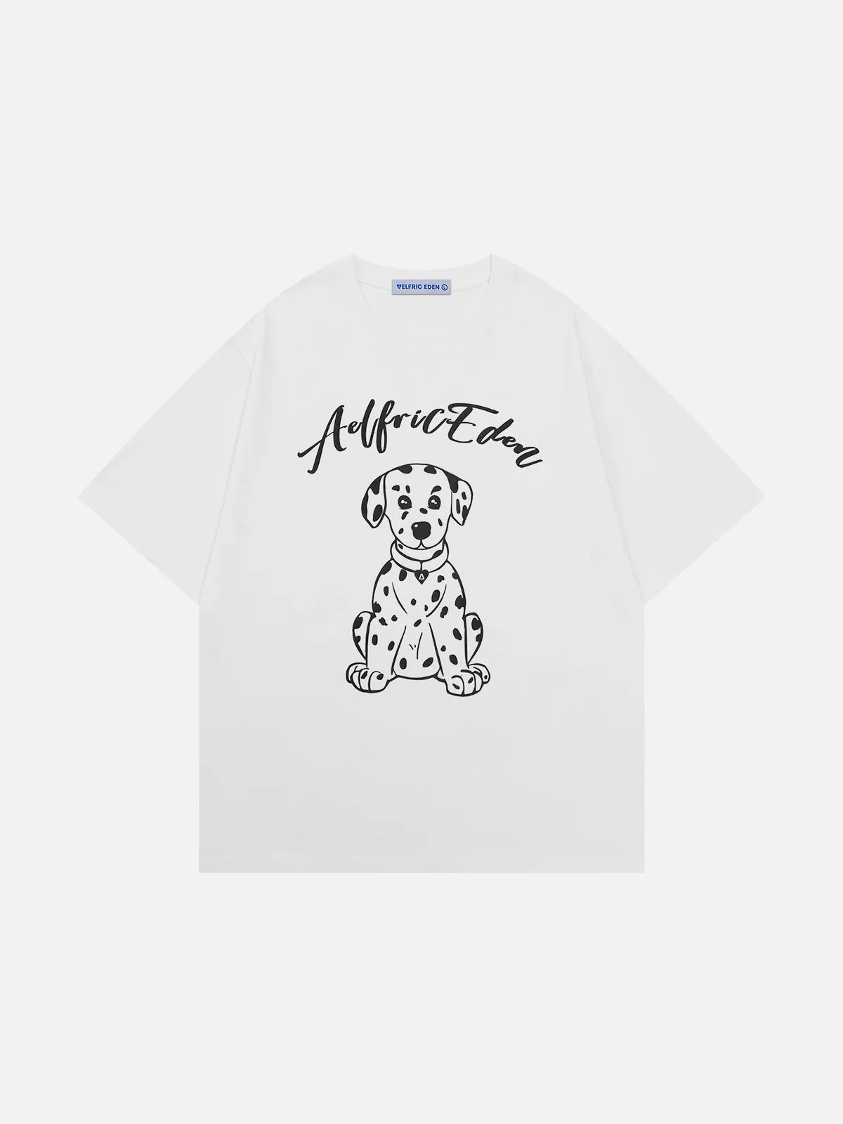Aelfric Eden Cartoon Dalmatian Print Tee sold by Aelfric Eden