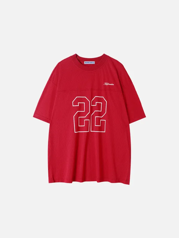 Aelfric Eden 22 Graphic Mesh Football Jersey sold by Aelfric Eden