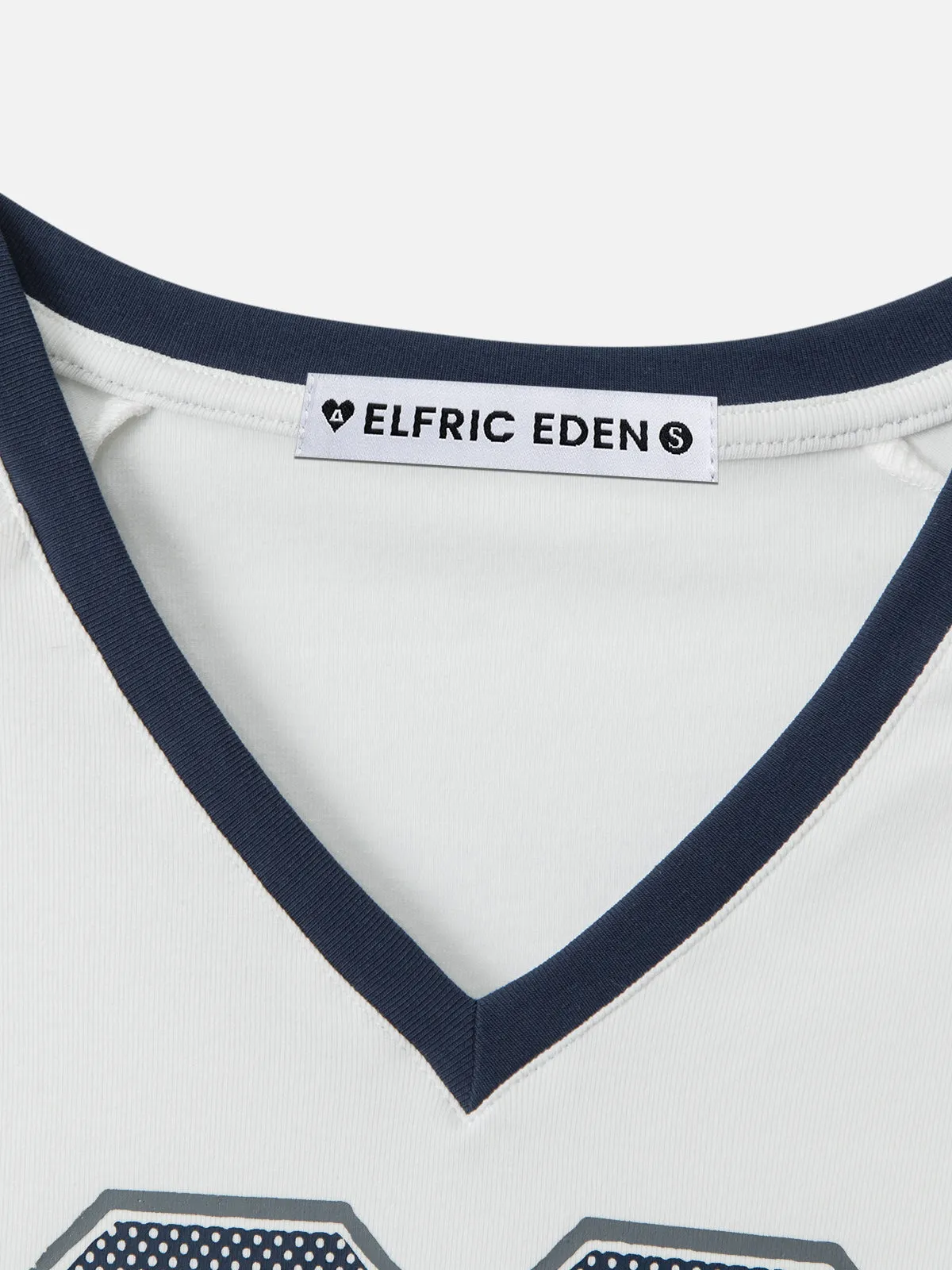 Aelfric Eden 89 V-Neck Sporty Baby Tee sold by Aelfric Eden product image thumbnail 4