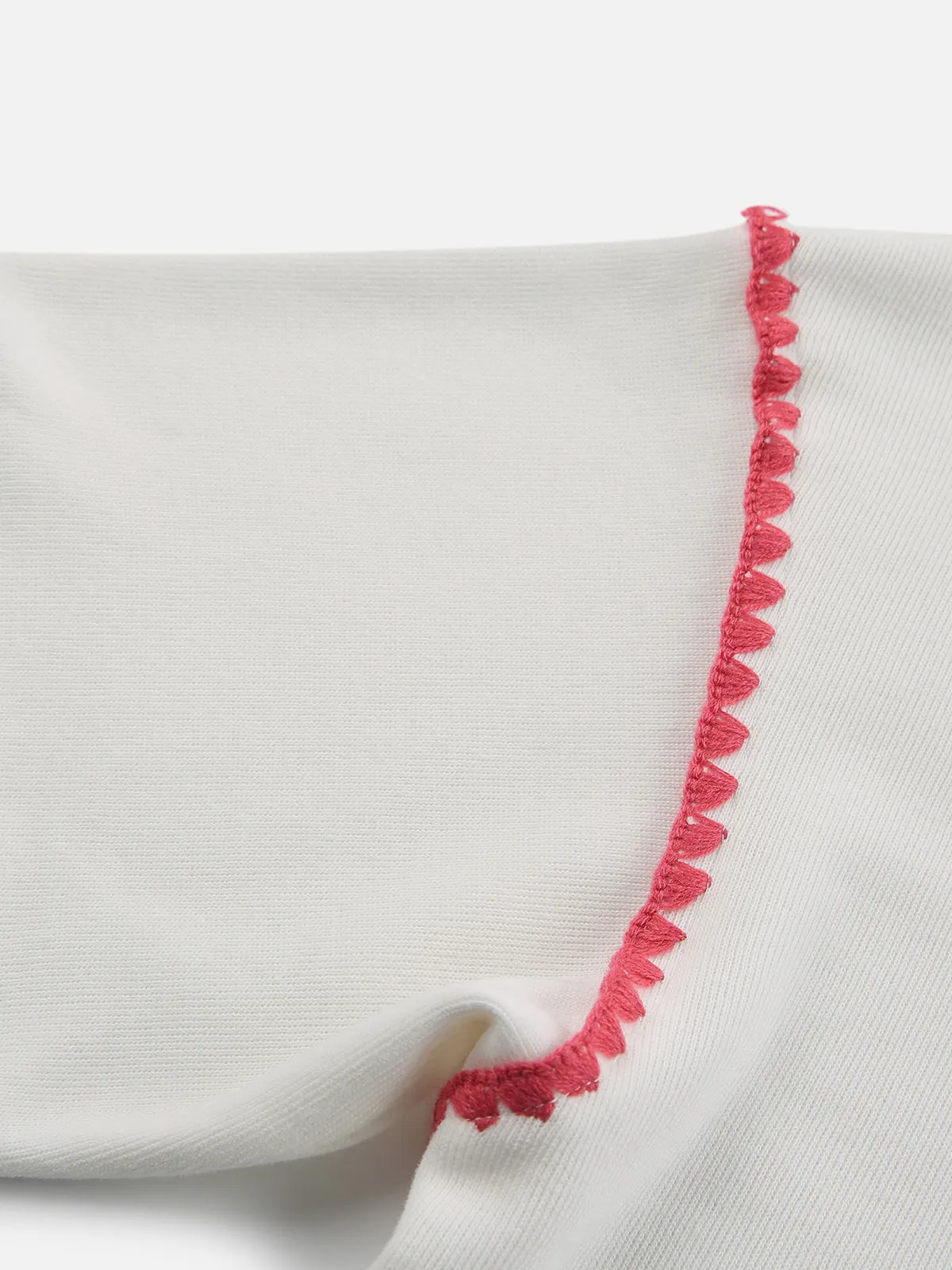 Aelfric Eden Crochet Floral Pocket Tee sold by Aelfric Eden product image thumbnail 5