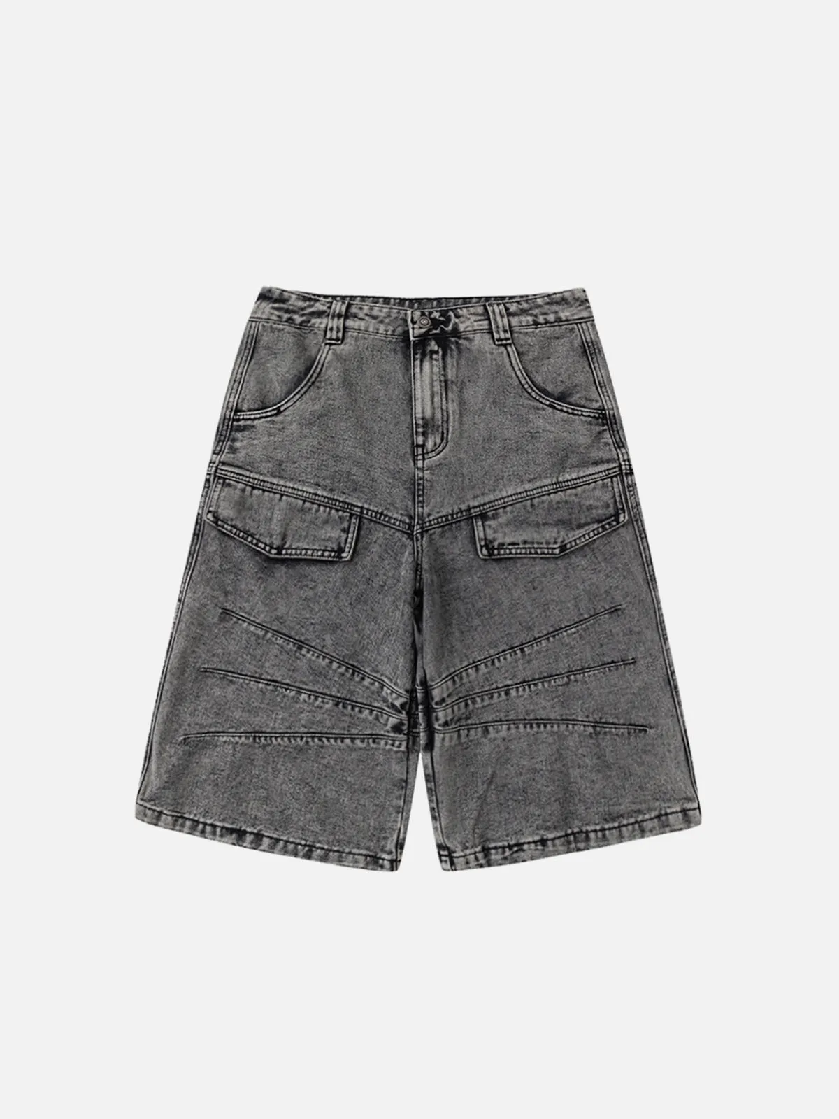 Aelfric Eden Wrinkle Washed Longline Jorts sold by Aelfric Eden