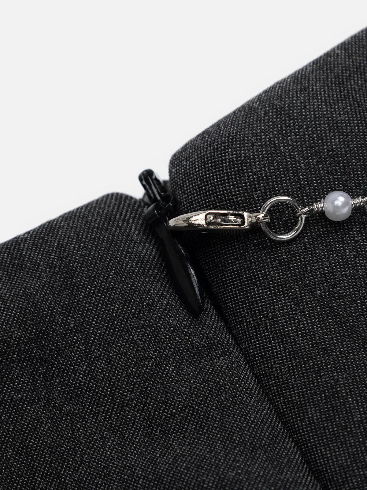 Aelfric Eden Chain Pleated Micro Mini Skirt sold by Aelfric Eden product image thumbnail 3