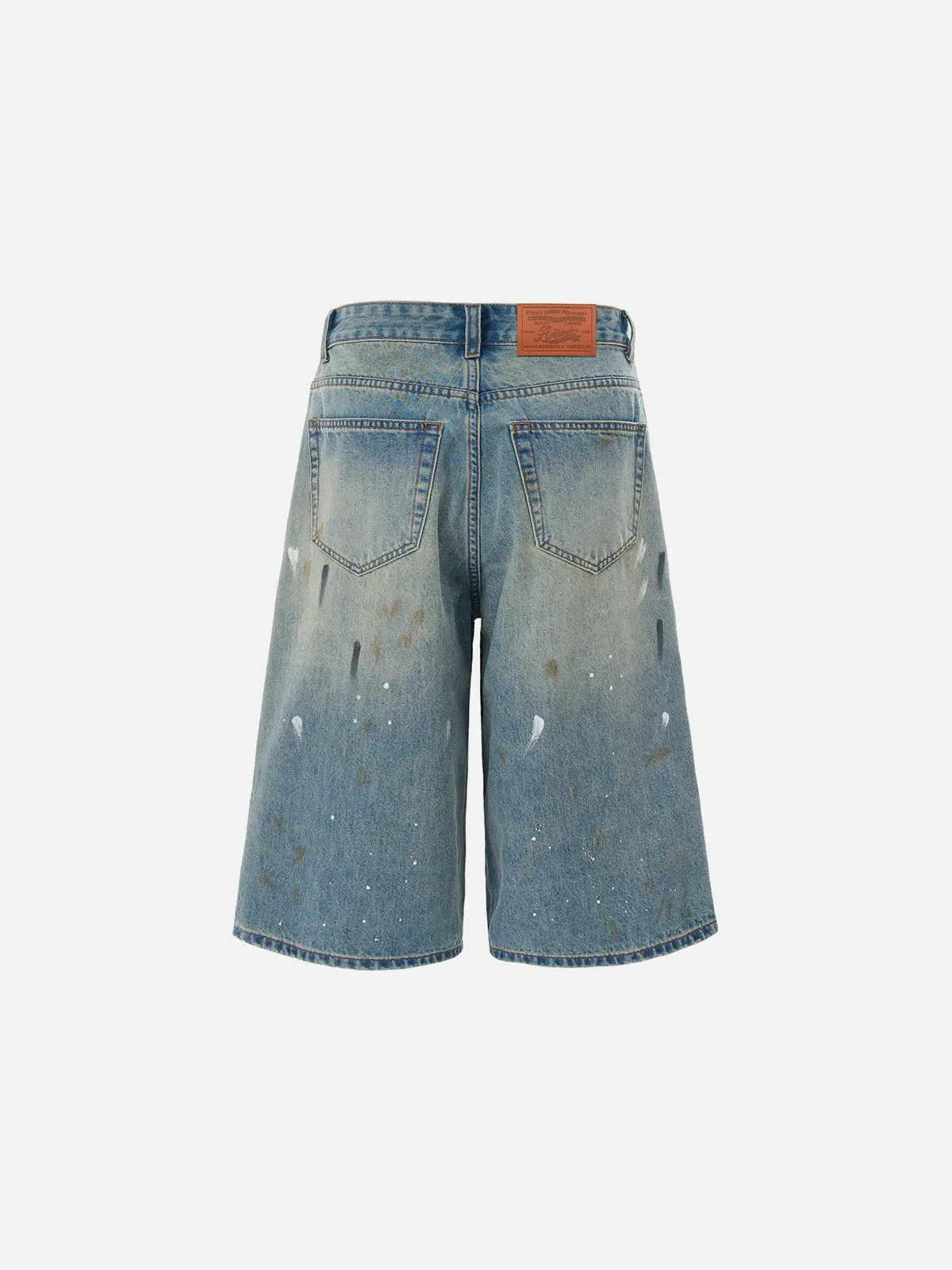 Aelfric Eden Splash-Ink Longline Jorts sold by Aelfric Eden product image thumbnail 2