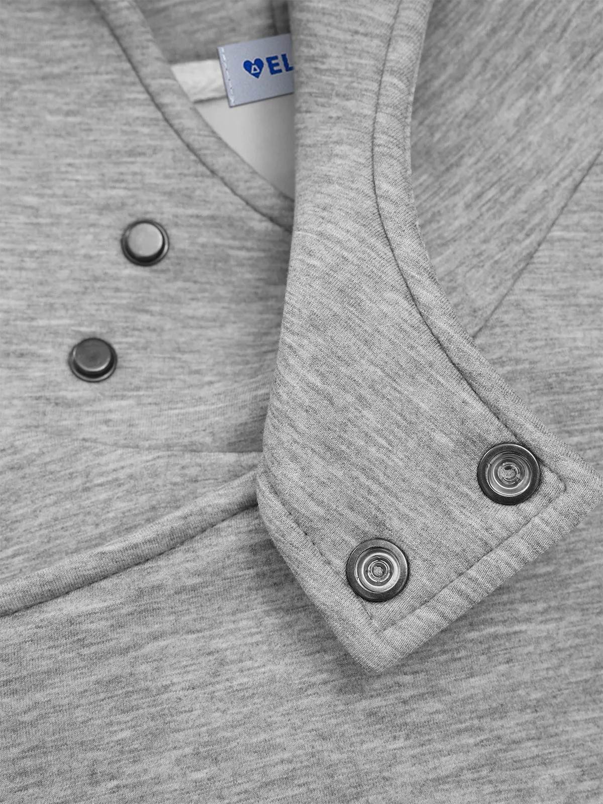 Aelfric Eden Irregular Patchwork Zip Up Hoodie sold by Aelfric Eden product image thumbnail 4