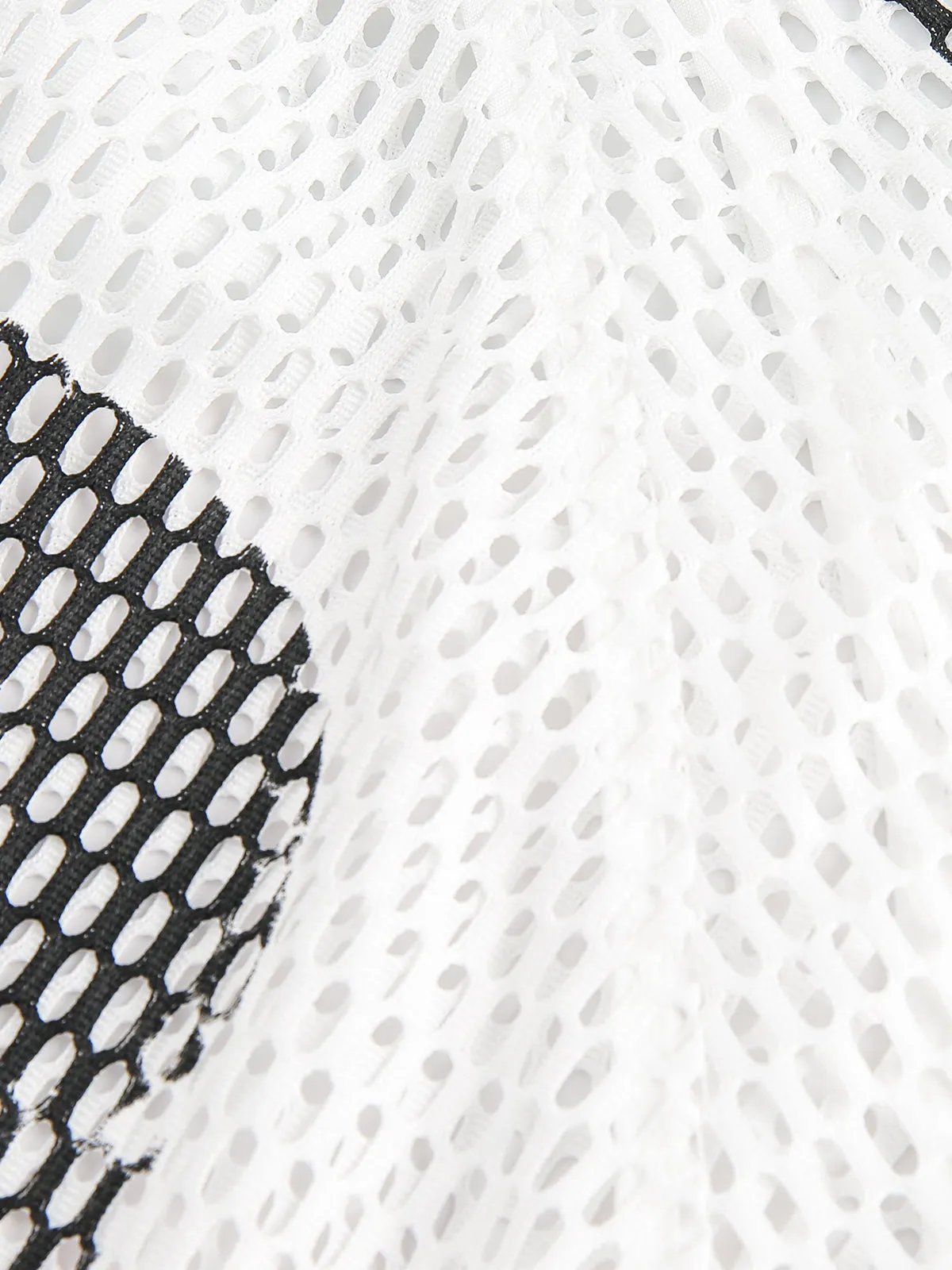 Aelfric Eden 83 Mesh Zip Up Hooded Tee sold by Aelfric Eden product image thumbnail 4