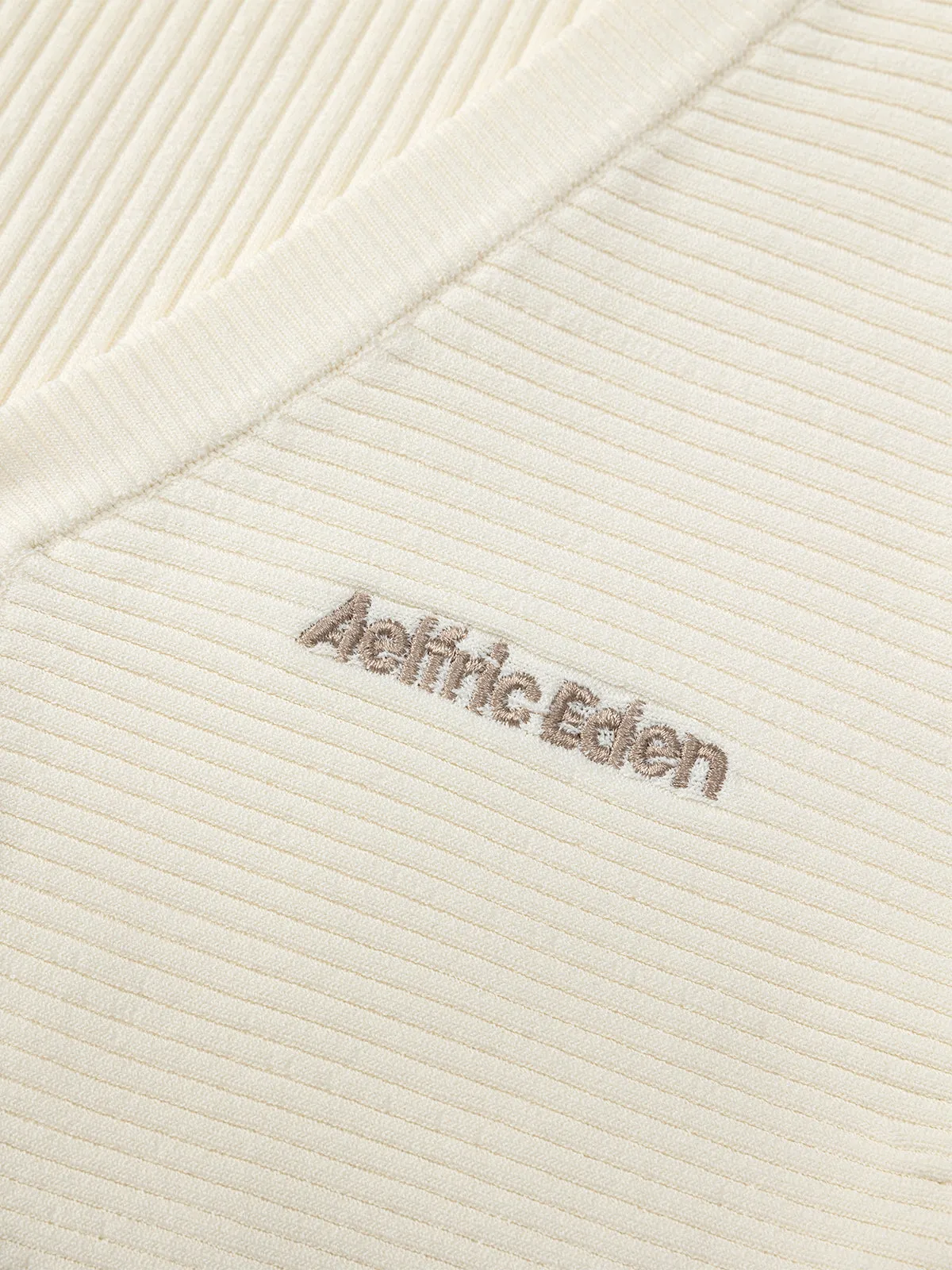 Aelfric Eden Basic Knit Cropped Cardigan sold by Aelfric Eden product image thumbnail 3